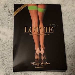 Honey Birdette Lottie green stockings. Size large.